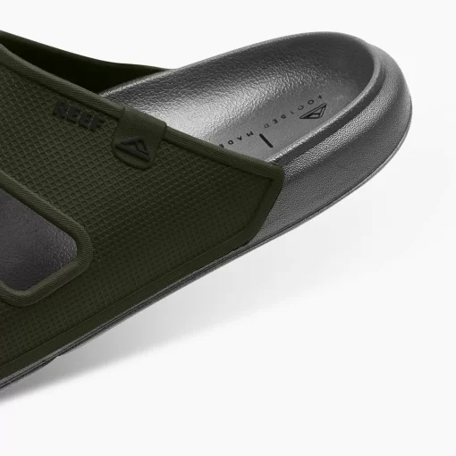 REEF Sandals | Slides>Oasis Double Up Grey/Olive