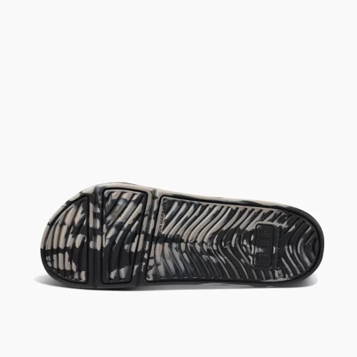 REEF Sandals | Slides>Oasis Double Up Black/Taupe Marble