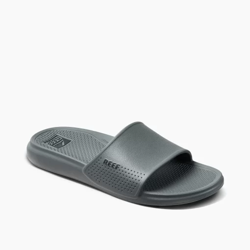 REEF Sandals>Oasis Slide Grey