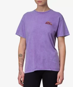 REEF T-Shirts>Organica Short Sleeve Washed T-Shirt Lavendar Mineral Was