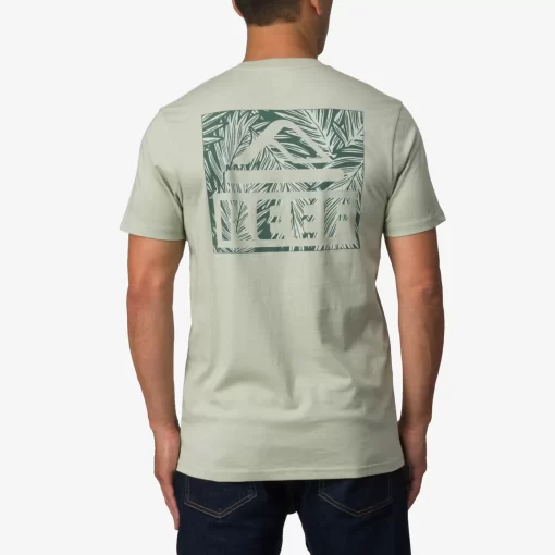 REEF T-Shirts>Palms Short Sleeve T-Shirt Desert Sage