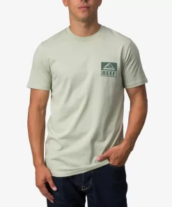 REEF T-Shirts>Palms Short Sleeve T-Shirt Desert Sage