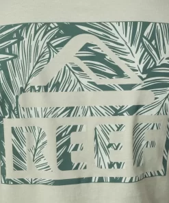 REEF T-Shirts>Palms Short Sleeve T-Shirt Desert Sage