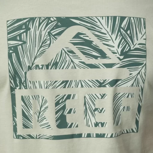 REEF T-Shirts>Palms Short Sleeve T-Shirt Desert Sage