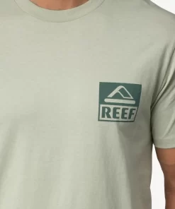 REEF T-Shirts>Palms Short Sleeve T-Shirt Desert Sage