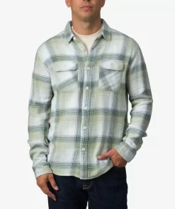 REEF Shirts>Pantola Flannel Shirt Desert Sage