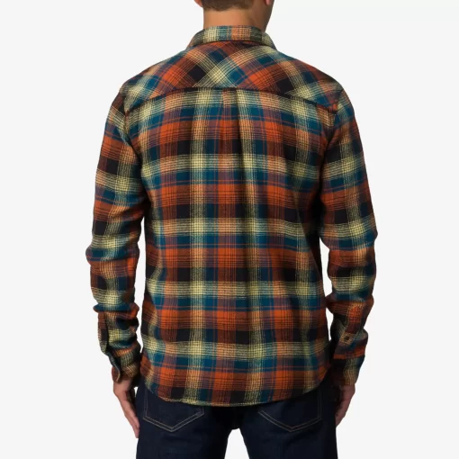 REEF Shirts>Pantola Flannel Shirt Caviar