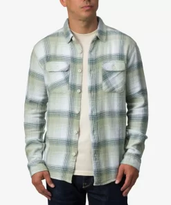 REEF Shirts>Pantola Flannel Shirt Desert Sage