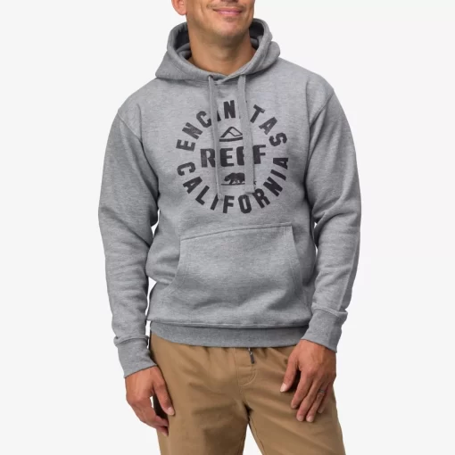 REEF Sweatshirts>Rancho Hoodie Carbon Heather