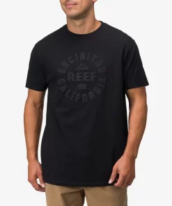 REEF T-Shirts>Rancho Short Sleeve T-Shirt Black Black