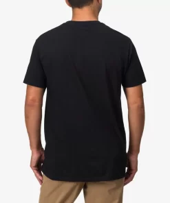 REEF T-Shirts>Rancho Short Sleeve T-Shirt Black Black