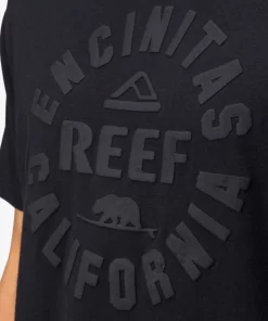 REEF T-Shirts>Rancho Short Sleeve T-Shirt Black Black