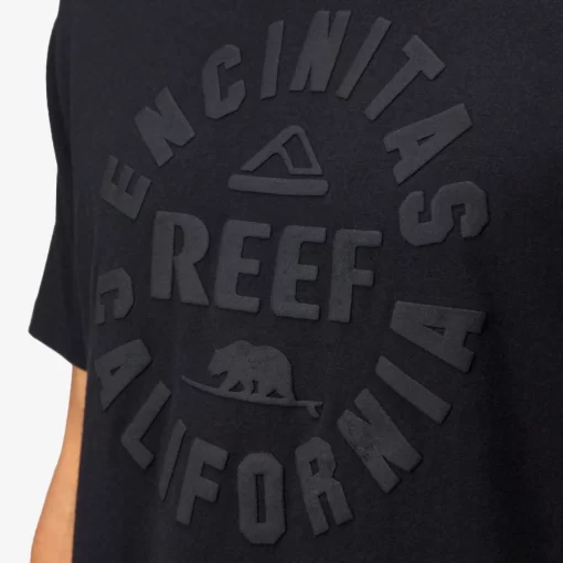 REEF T-Shirts>Rancho Short Sleeve T-Shirt Black Black