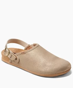 REEF Shoes | Clogs> Cushion Sage Suede Golden Hour