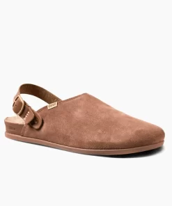 REEF Shoes | Clogs> Cushion Sage Suede Espresso