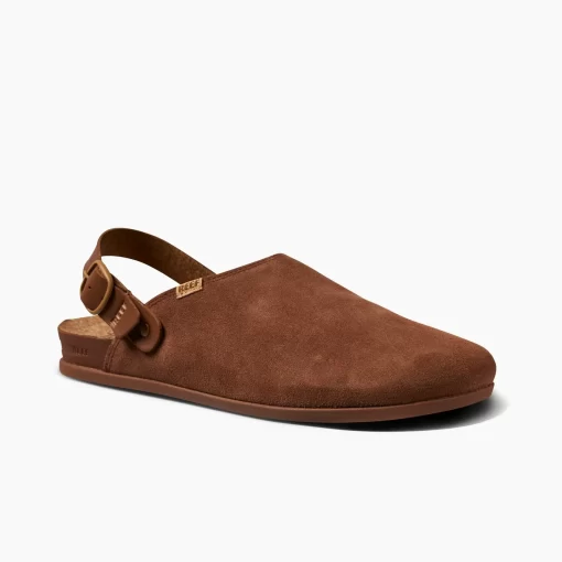 REEF Shoes | Clogs> Cushion Sage Suede Espresso