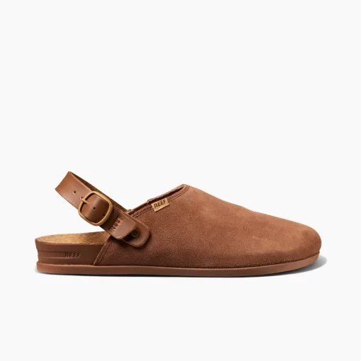 REEF Shoes | Clogs> Cushion Sage Suede Espresso