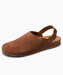 REEF Shoes | Clogs> Cushion Sage Suede Espresso