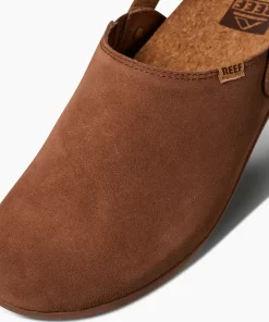 REEF Shoes | Clogs> Cushion Sage Suede Espresso