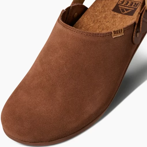 REEF Shoes | Clogs> Cushion Sage Suede Espresso