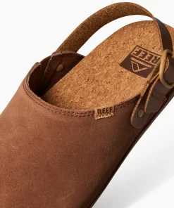 REEF Shoes | Clogs> Cushion Sage Suede Espresso