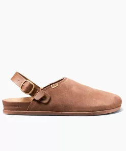 REEF Shoes | Clogs> Cushion Sage Suede Espresso