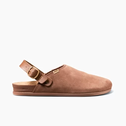 REEF Shoes | Clogs> Cushion Sage Suede Espresso