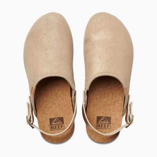 REEF Shoes | Clogs> Cushion Sage Suede Golden Hour