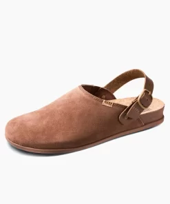 REEF Shoes | Clogs> Cushion Sage Suede Espresso