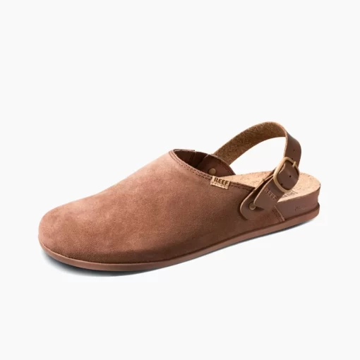 REEF Shoes | Clogs> Cushion Sage Suede Espresso