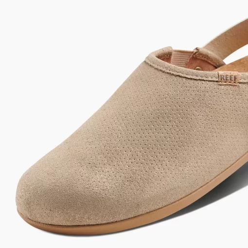 REEF Shoes | Clogs> Cushion Sage Suede Golden Hour