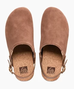 REEF Shoes | Clogs> Cushion Sage Suede Espresso