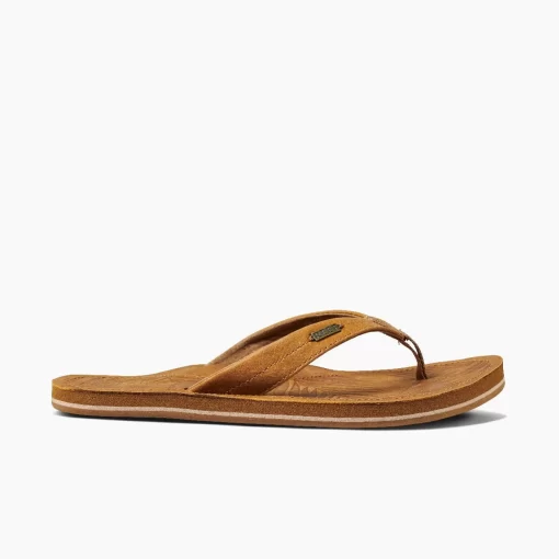 REEF Sandals | Flip Flops> Drift Away Leather Caramel