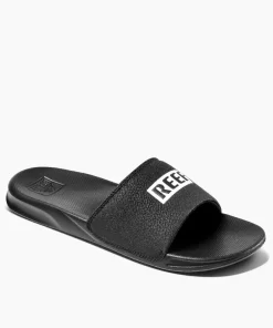 REEF Sandals | Slides> One Slide Reef Black/White