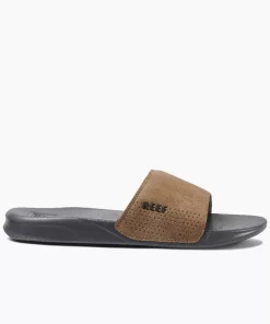 REEF Sandals> One Slide Grey/Tan