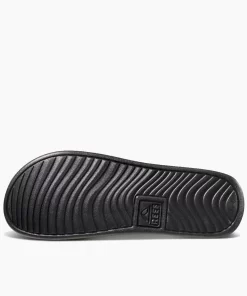 REEF Sandals | Slides> One Slide Reef Black/White