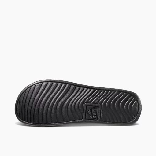 REEF Sandals | Slides> One Slide Reef Black/White