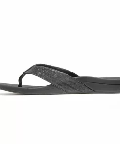 REEF Sandals | Flip Flops> Ortho-Spring Black/Black Glitter