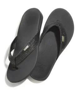 REEF Sandals | Flip Flops> Ortho-Spring Black/Black Glitter