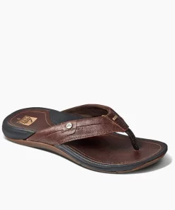 REEF Sandals | Flip Flops> Pacific Leather Dark Brown