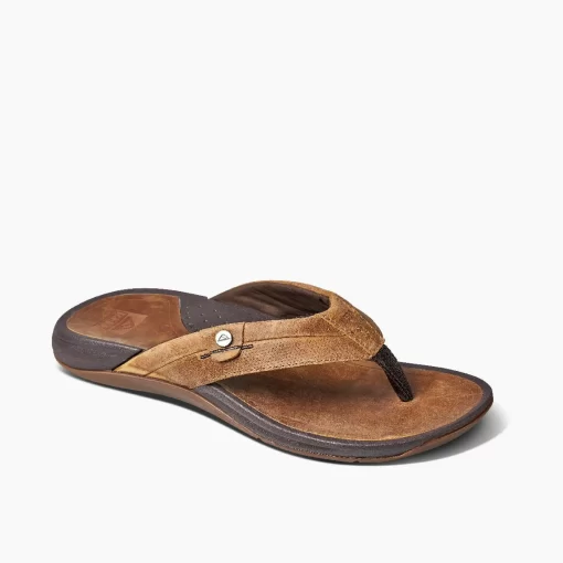 REEF Sandals | Flip Flops> Pacific Leather Java