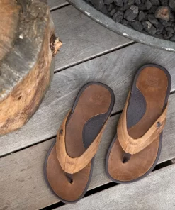 REEF Sandals | Flip Flops> Pacific Leather Java