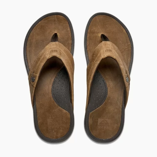 REEF Sandals | Flip Flops> Pacific Leather Java