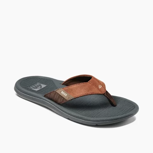 REEF Sandals | Flip Flops> Santa Ana Grey/Tan