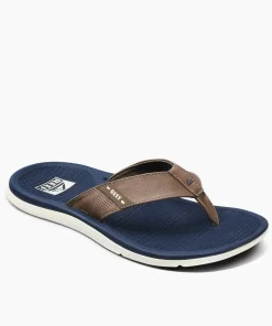 REEF Sandals | Flip Flops> Santa Ana Navy/Khaki