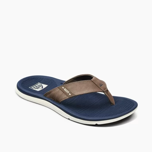 REEF Sandals | Flip Flops> Santa Ana Navy/Khaki