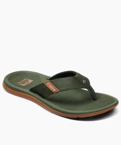 REEF Sandals | Flip Flops> Santa Ana Olive/Gum