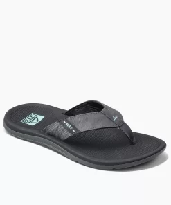 REEF Sandals | Flip Flops> Santa Ana Gunmetal/Ocean