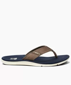 REEF Sandals | Flip Flops> Santa Ana Navy/Khaki