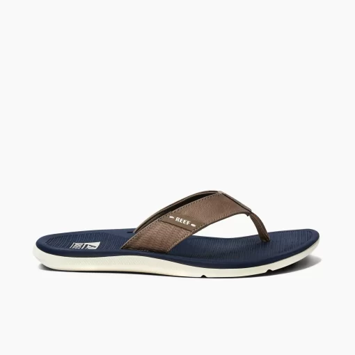 REEF Sandals | Flip Flops> Santa Ana Navy/Khaki